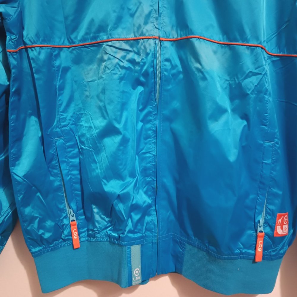 Lifted Research Group Windbraker Jacket Large Blu… - image 4